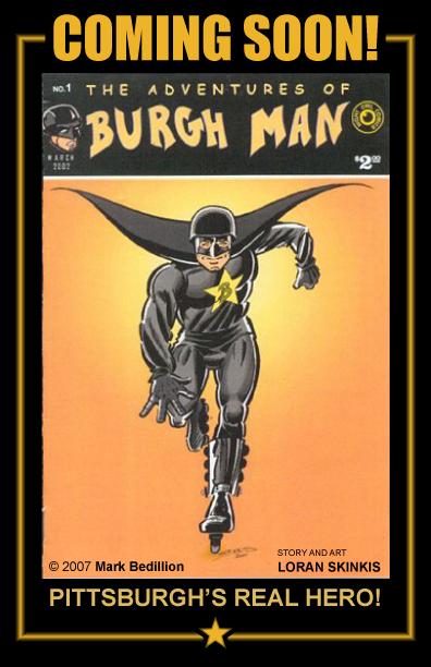 The Adventures of Burgh Man - Teaser Poster