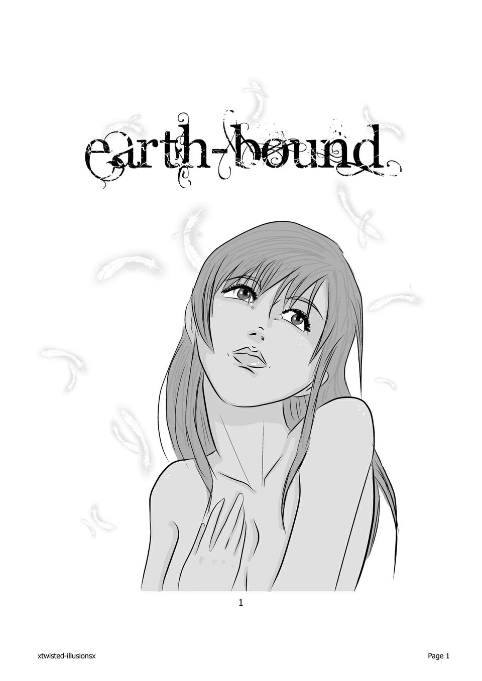 Earth bound- pg 1.- cover.