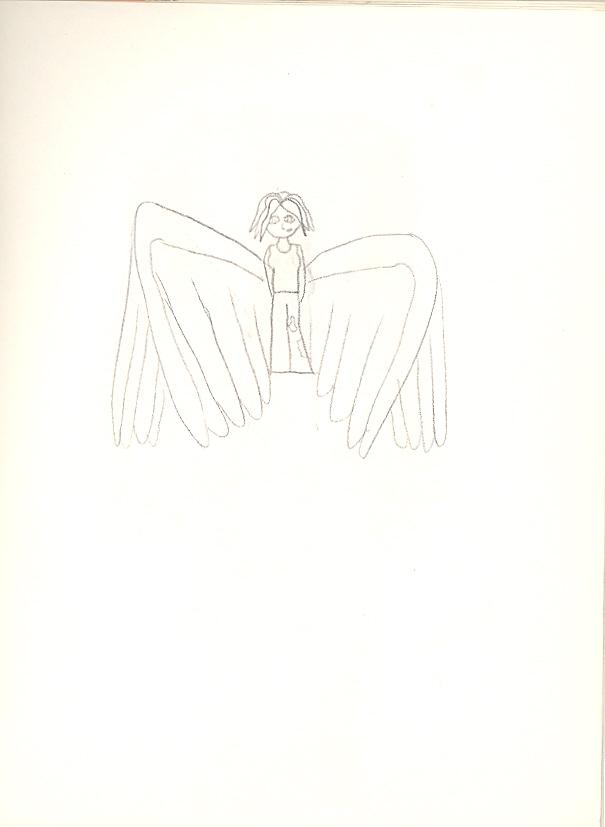 Angel in cover