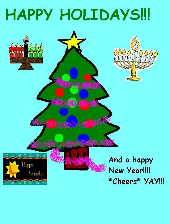 HAPPY HOLIDAYS!!!