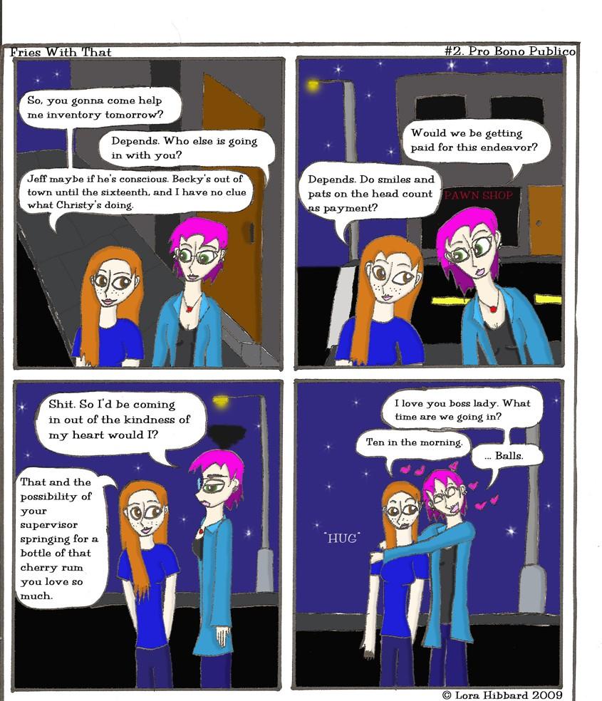 Fries With That #2: Pro Bono Publico 