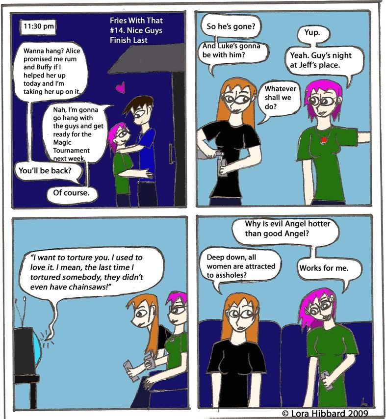 Fries With That #14: Nice Guys Finish Last 