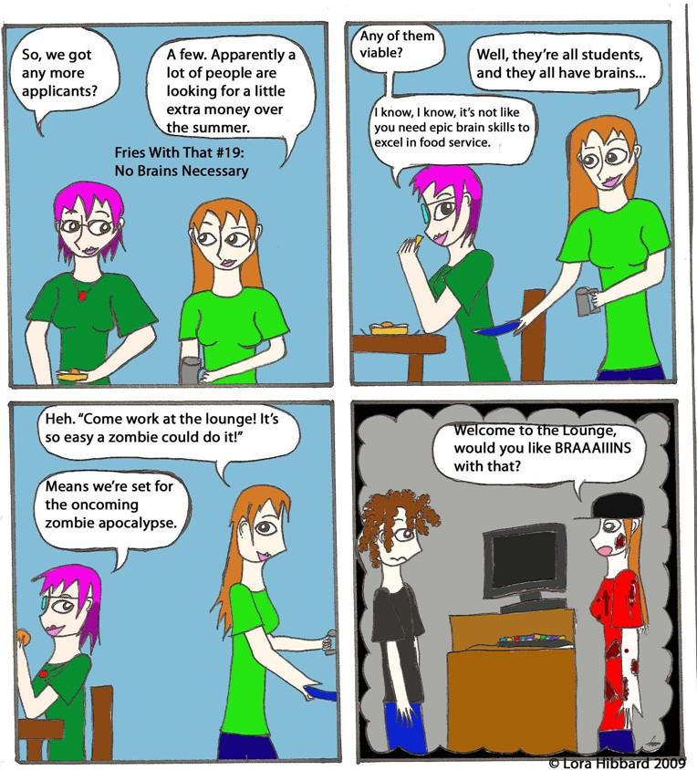 Fries With That #19: No Brains Necessary 