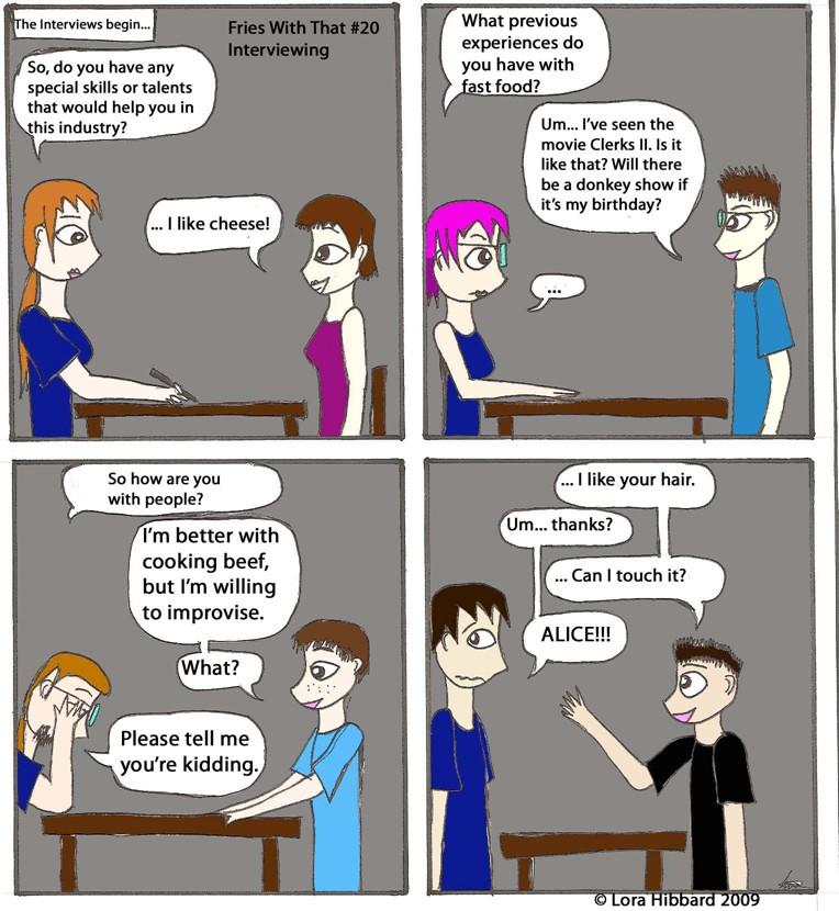 Fries With That #20: Interviewing