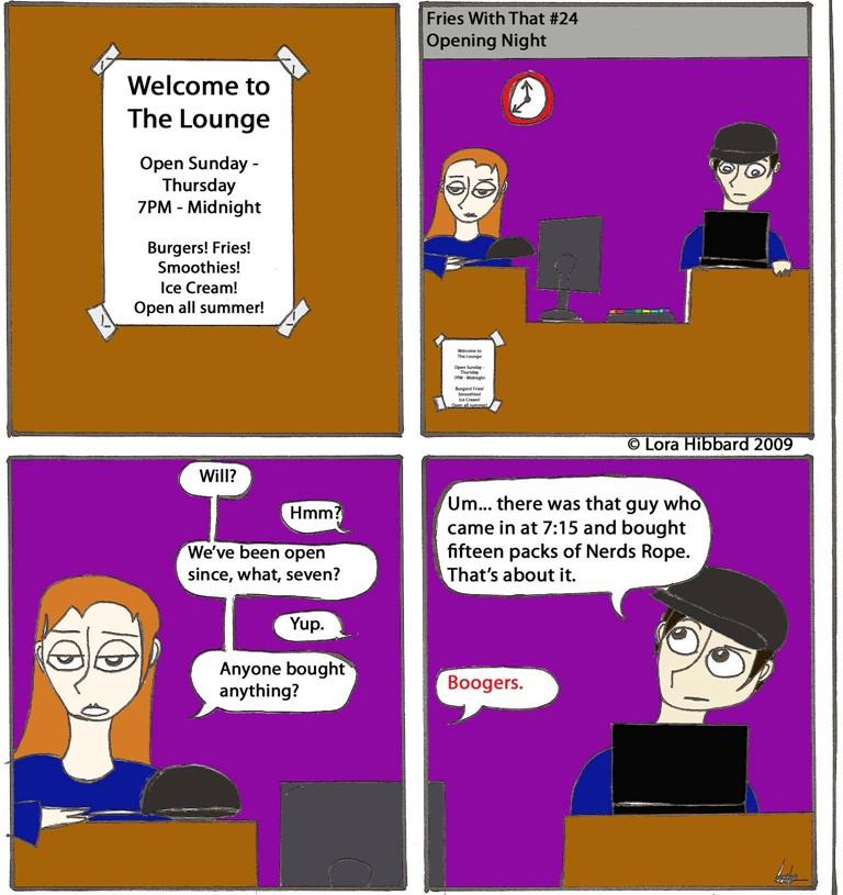 Fries With That #24: Opening Night