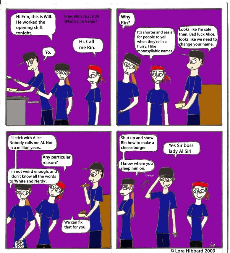 Fries With That #25: What's in a Name? 