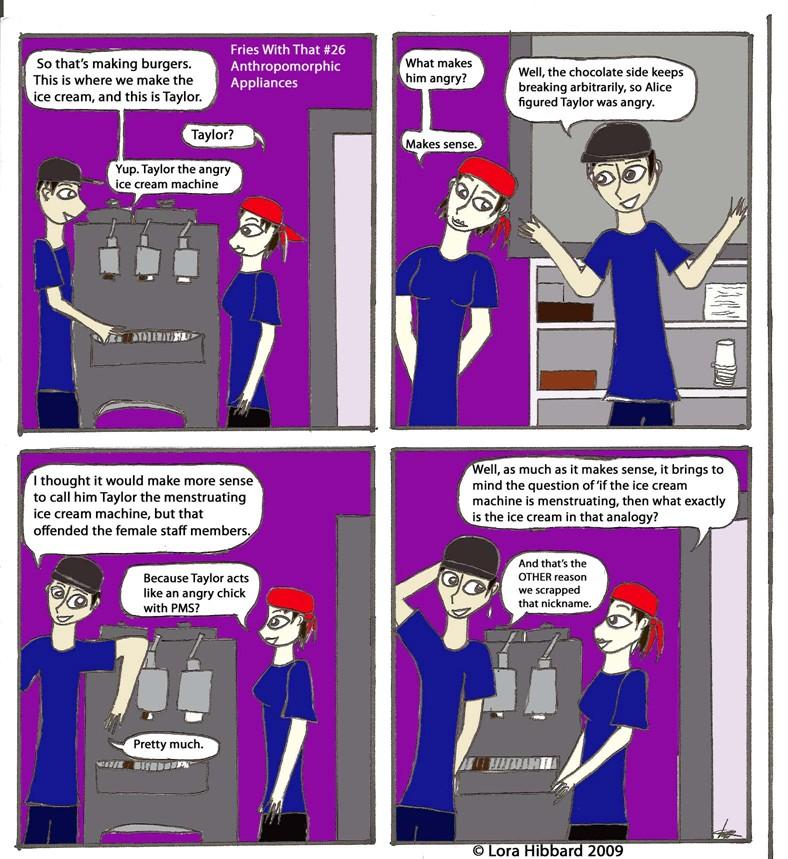 Fries With That #26: Anthropomorphic Appliances 