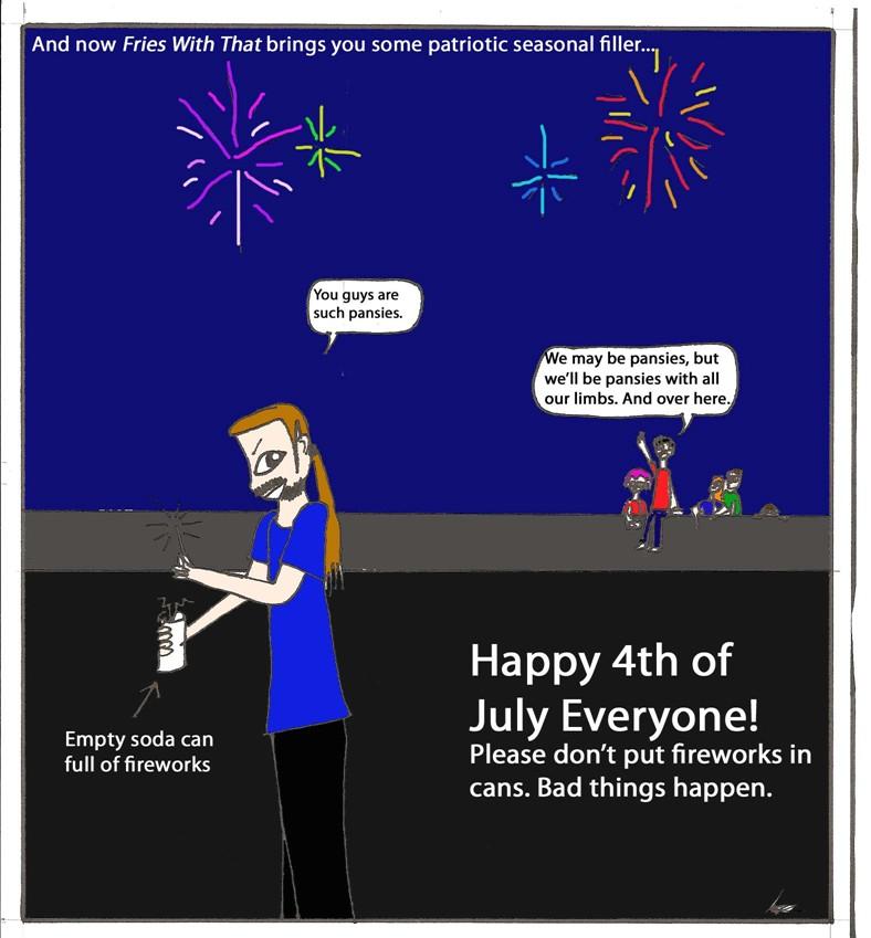 Fries With That Filler: Fourth of July 