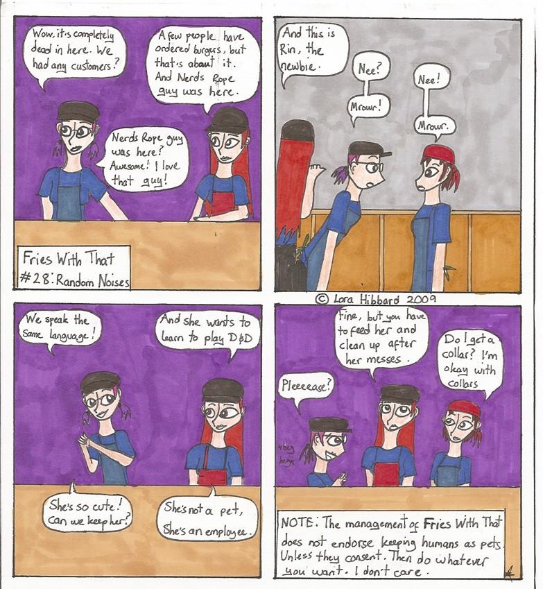 Fries With That #28: Random Noises 