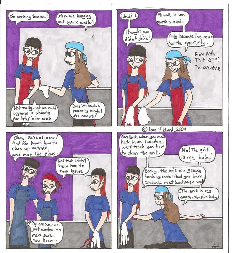 Fries With That #29: Possessiveness 