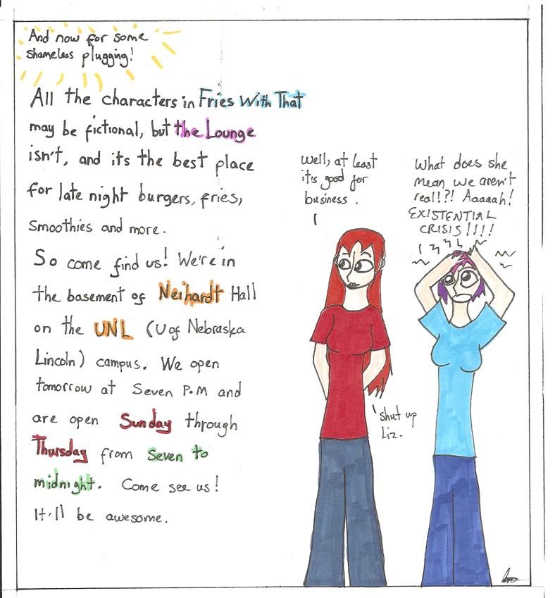 Fries With That: Shameless plugging 