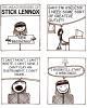 Go to 'The Misadventures of Stick Lennox' comic