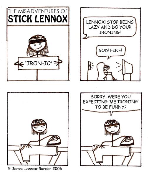 "Iron-ic"