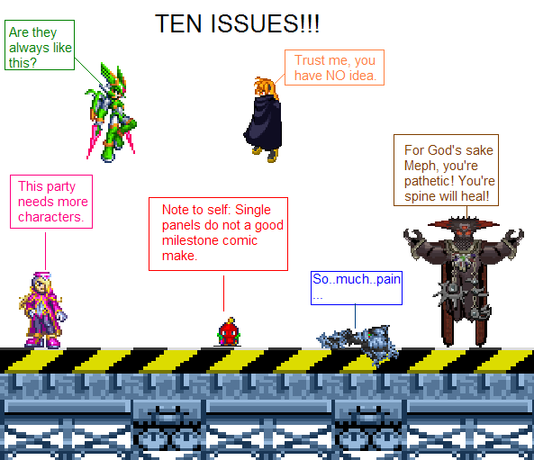 the tenth issue milestone comic!