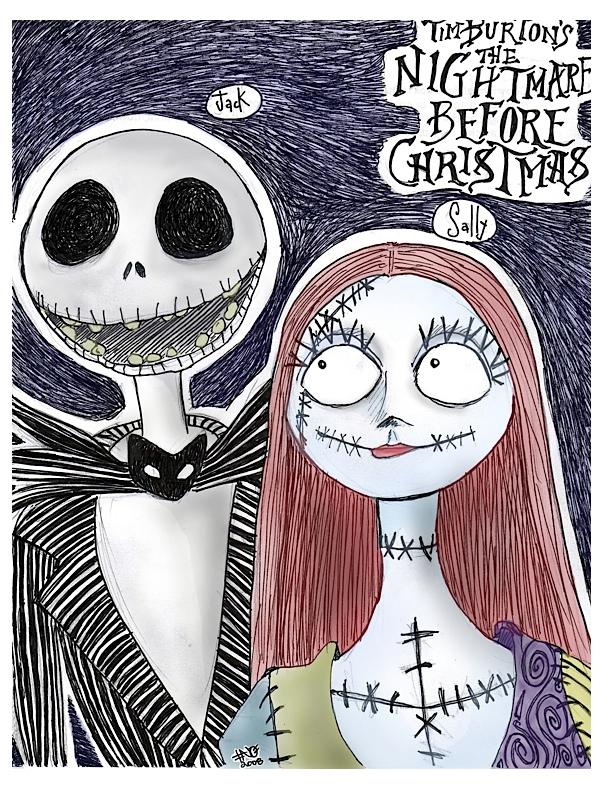 HAPPY HALLOWEEN!! (Jack and SAlly)