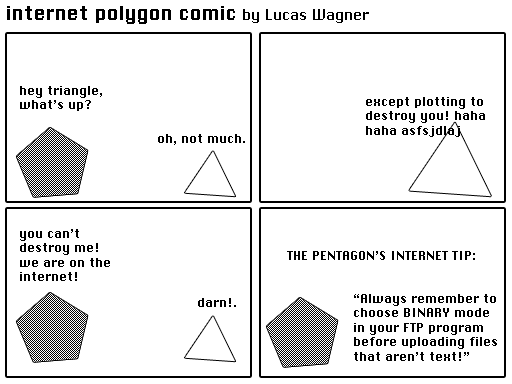 Internet Polygon Comic