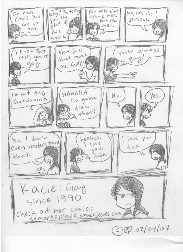 kacie is super gay