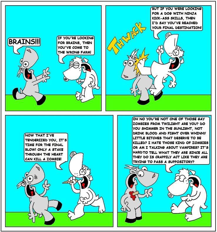 Ninja kick-ass skills