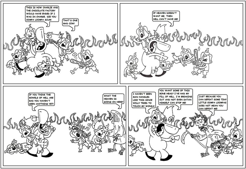 Cudora vs the Oompa Loompas