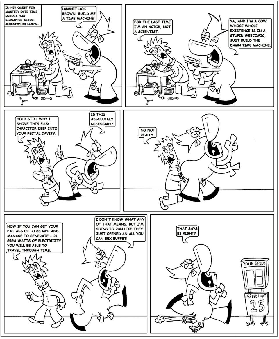 Doc Brown (Cudora through time Pt2)