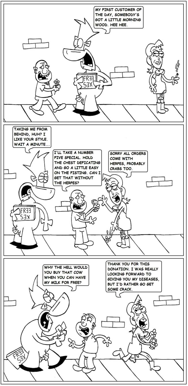 Why buy the cow when you can get the milk for free?