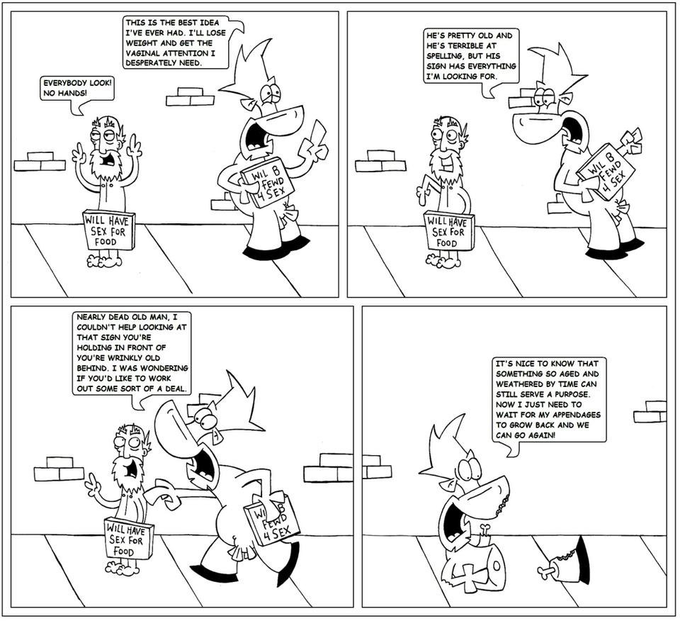 Will have sex for food