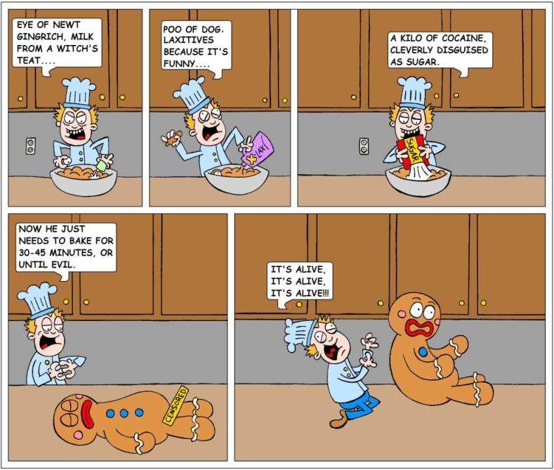 Ginger bread man: part 1