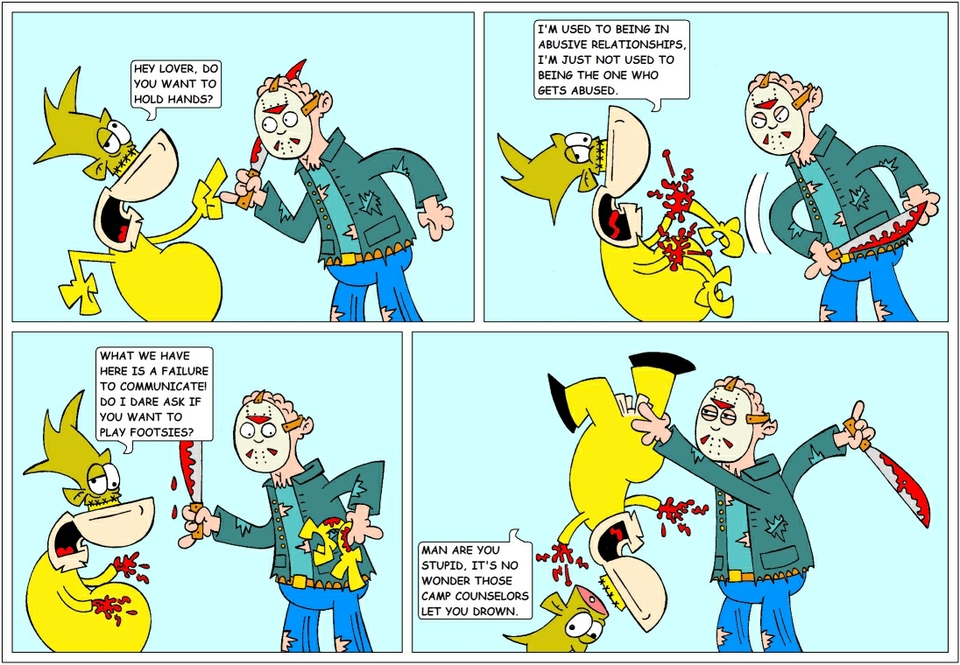 Jason Voorhees: part 3: Hand job