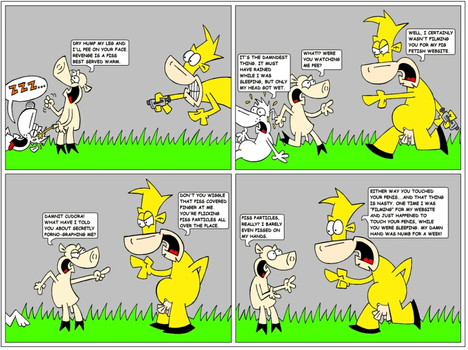 Revenge is a piss best served warm