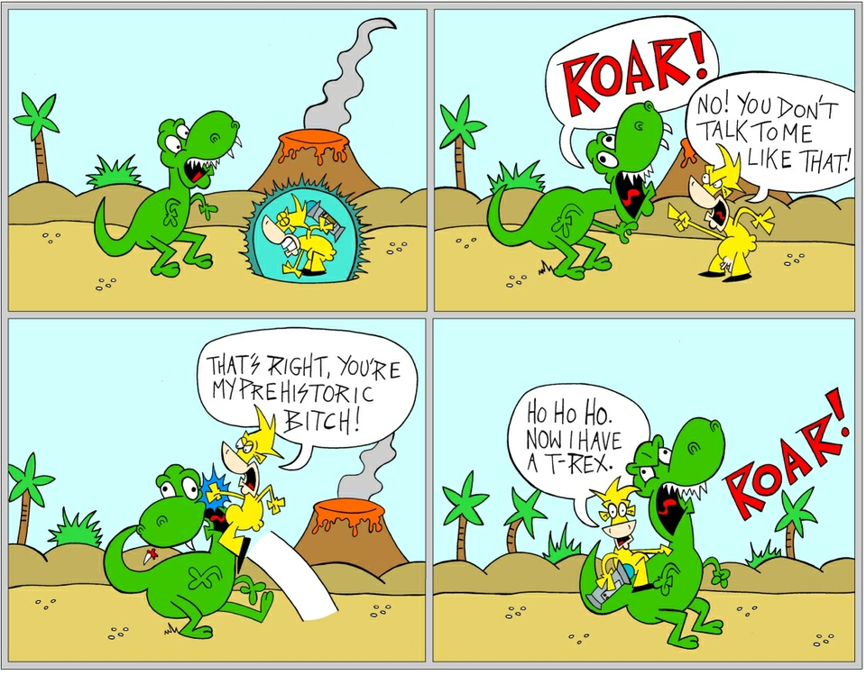 ho ho ho, now I have a T-rex