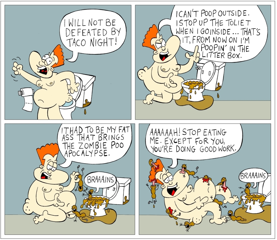 Zombie Poo apocalypse pt 1