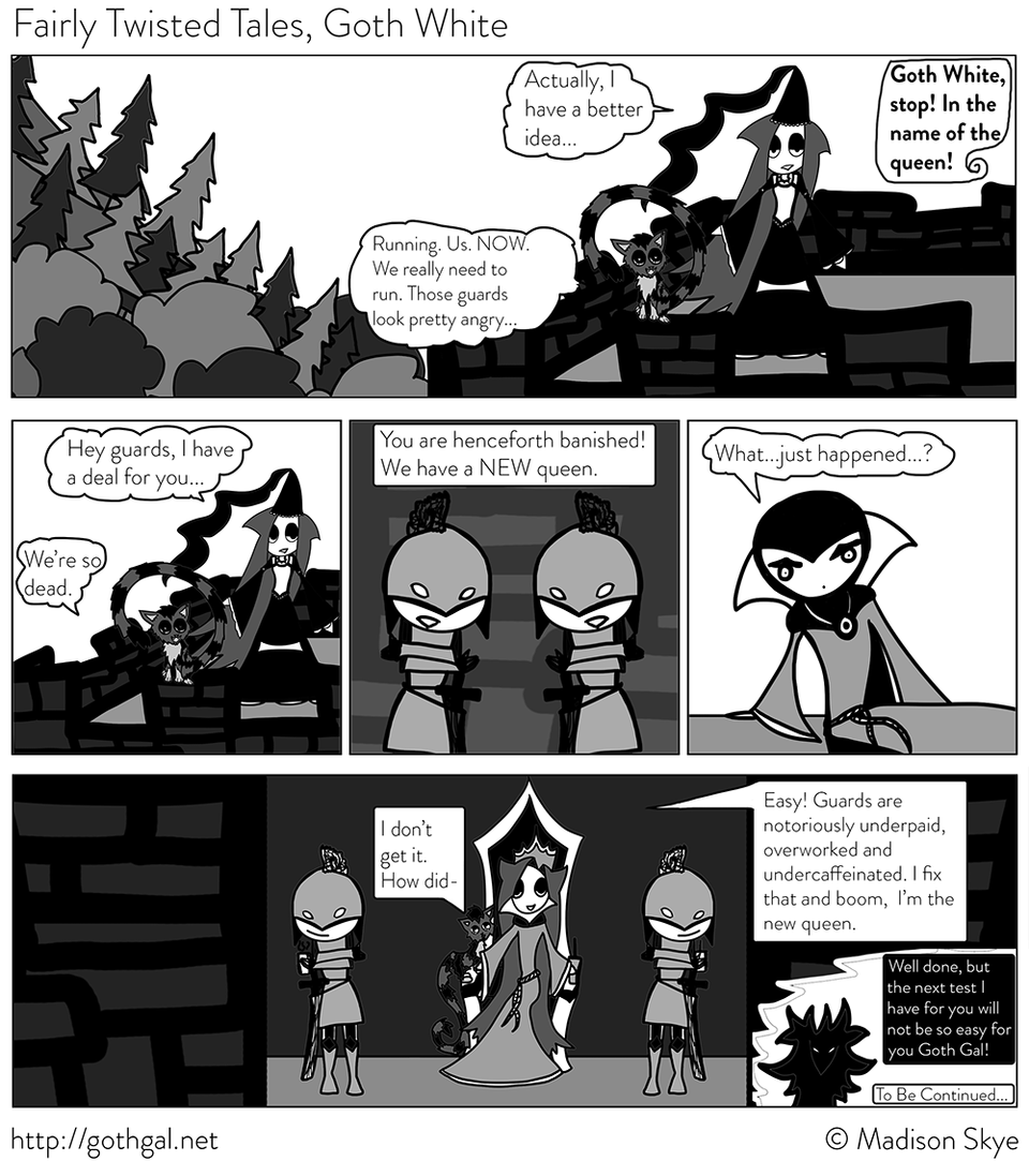 Fairly Twisted Tales, Goth White