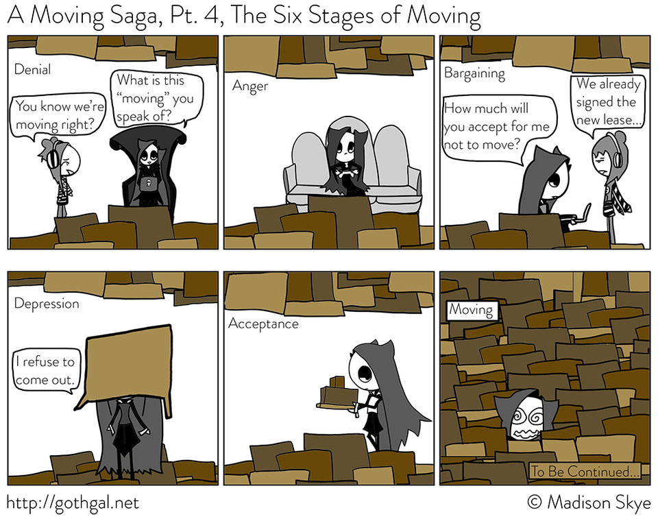 The Six Stages of Moving – A Moving Saga, Part Four