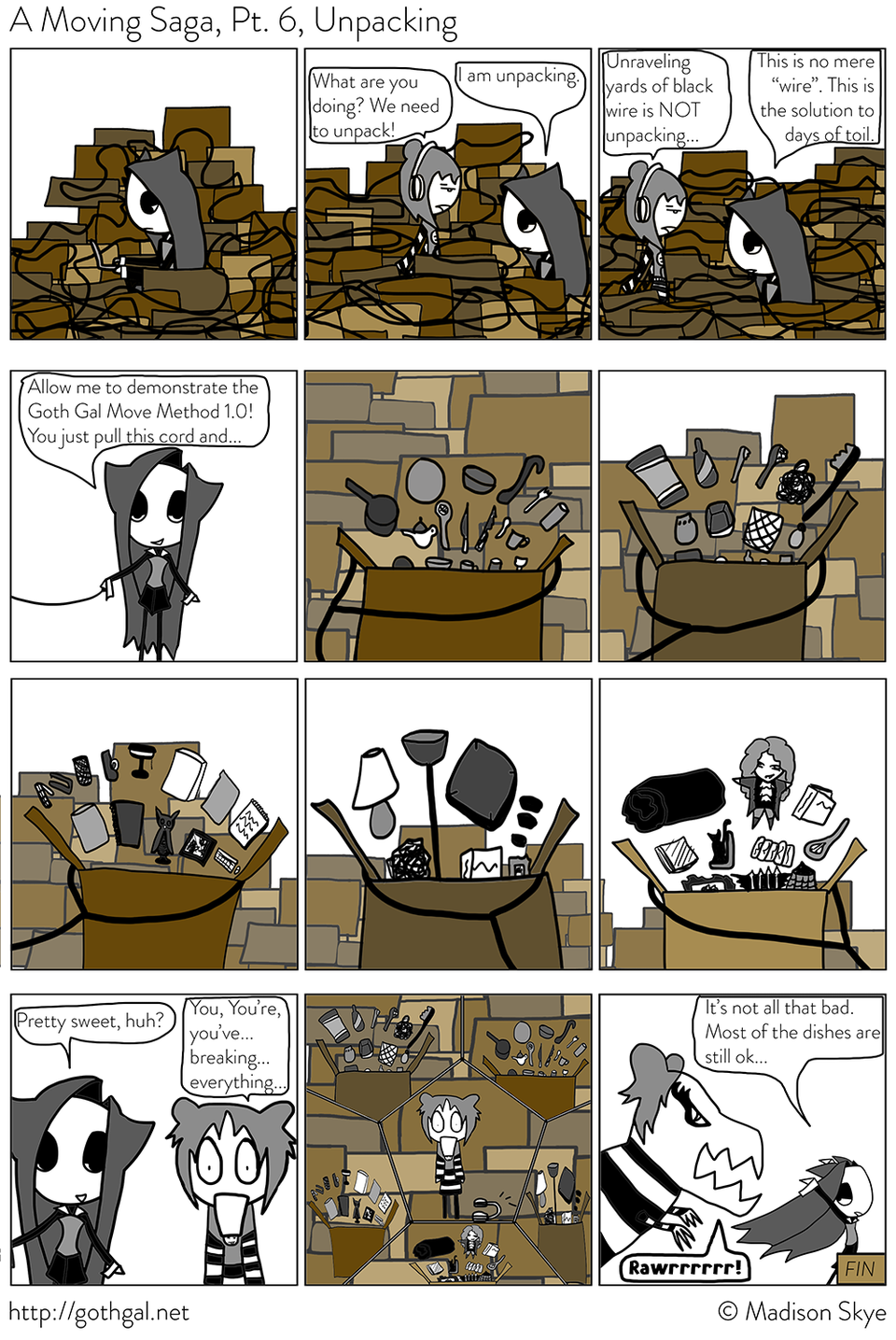 Unpacking – A Moving Saga, Finale