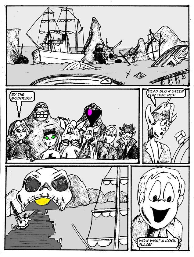 Entrance to the city of Dead