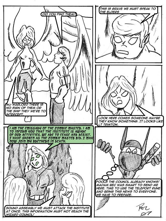 Angel Zombie's last act.