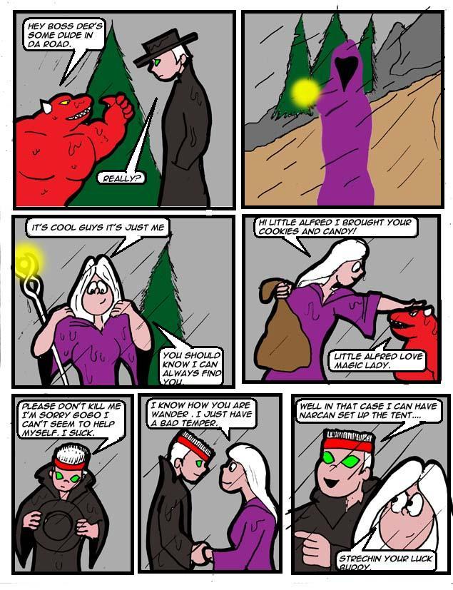 Gogo confronts Wander