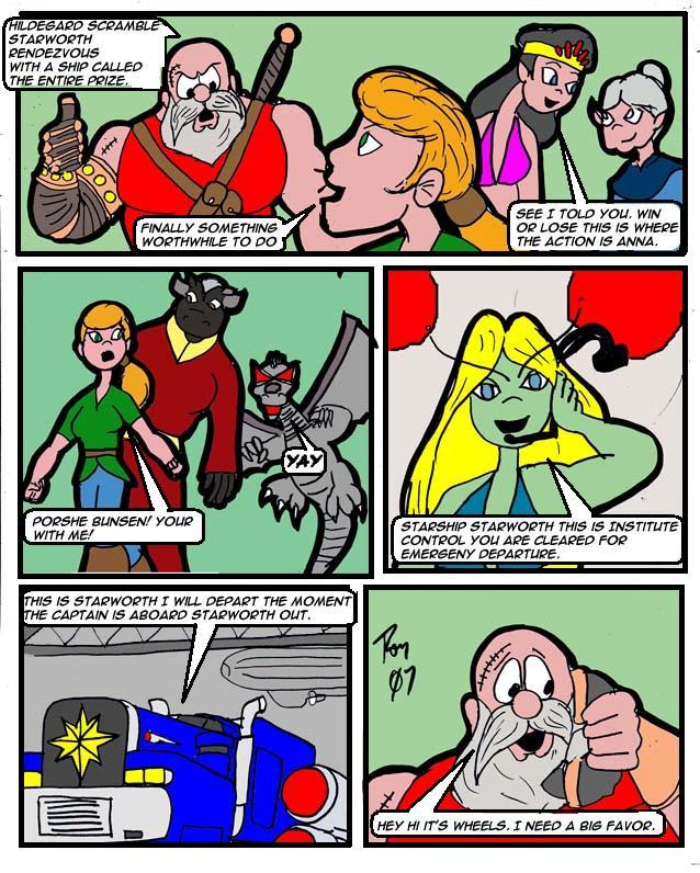 Scramble the Starship