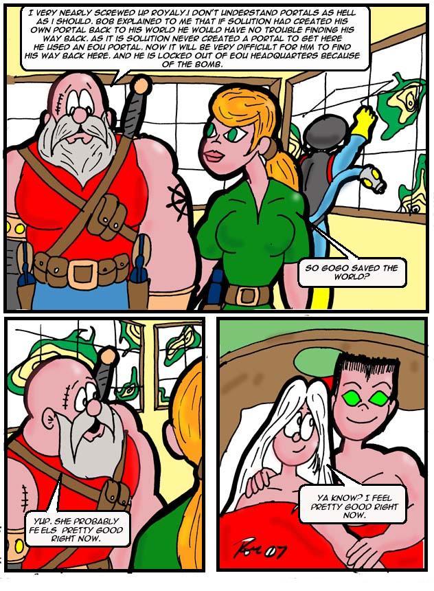 Gogo saves the world