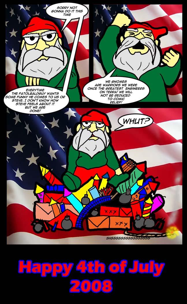 By the Gnome's Red Glare