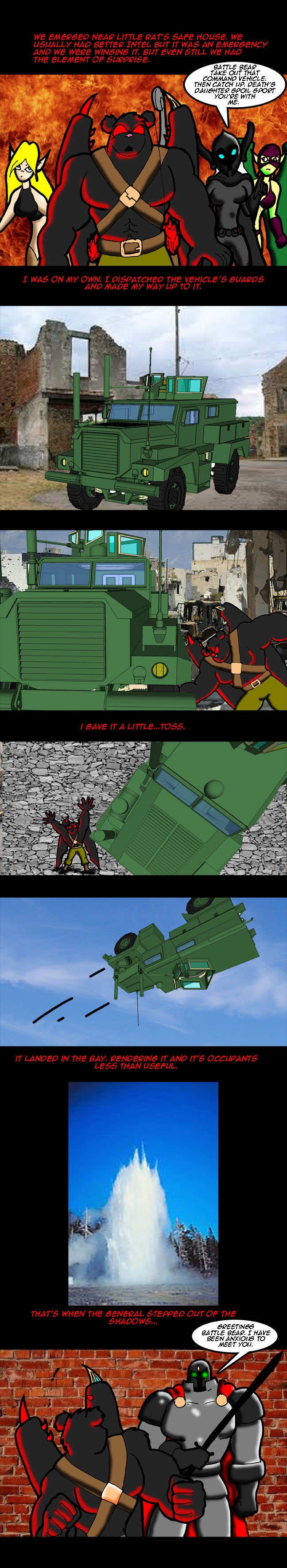 Battle Bear meets the General