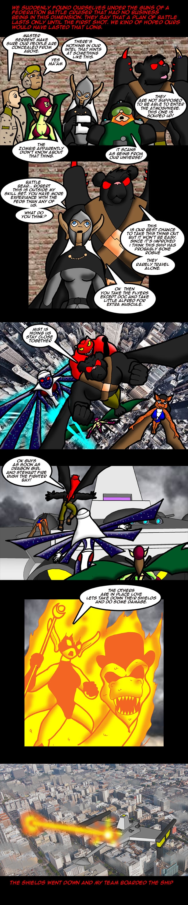 Assault on the Cruiser