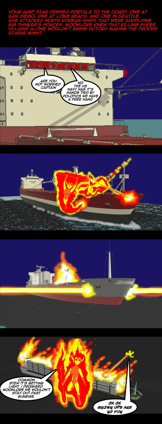 Attack the Logistics
