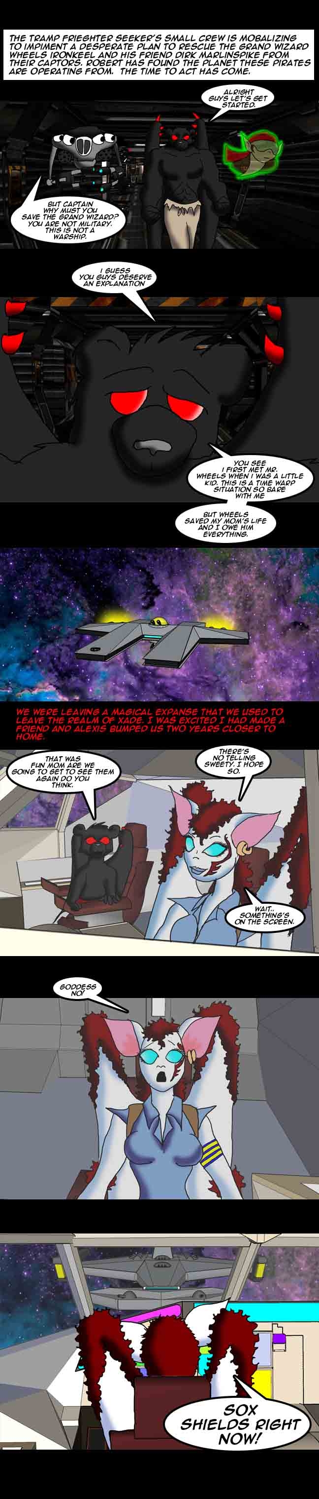 Briefing the Crew