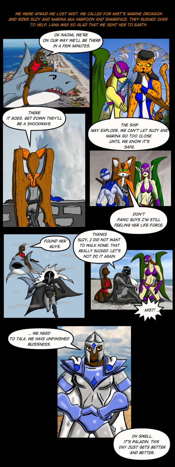 Sharkface and Harpoon