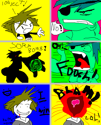 Sora's Comik pt. 2 - ASPLOSION!?