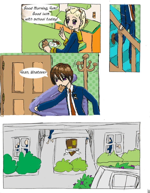 Cherry Knot  Chapter One Page Two