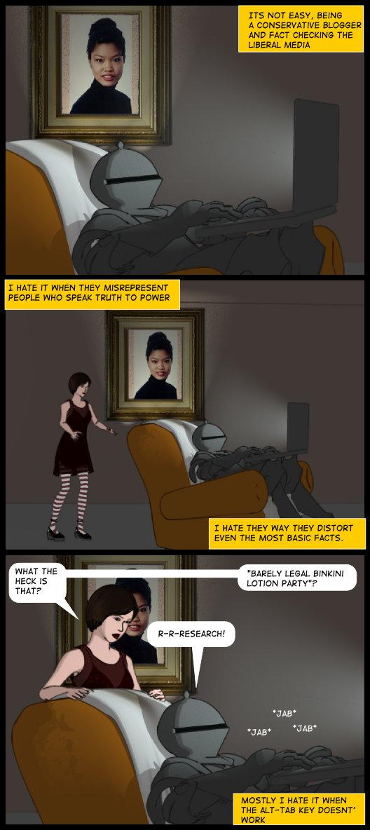 Conservative Blogging is Hard Work