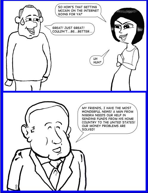 McCain is Aware of the Internet