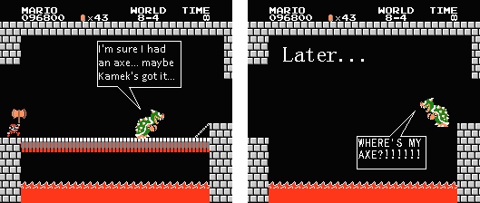 018: Bowser Can't Look Down